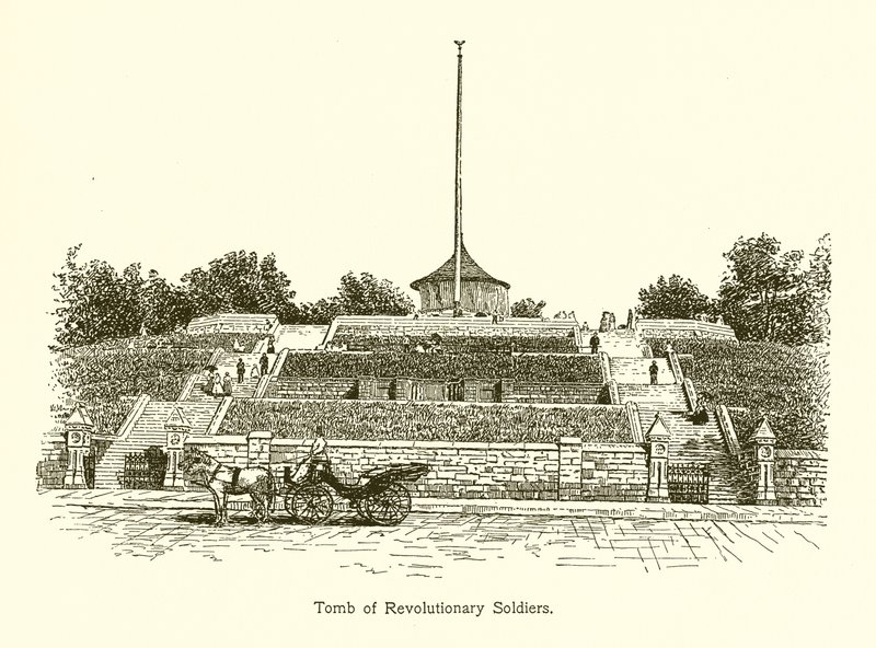Forradalmi katonák sírja alkotó: American School