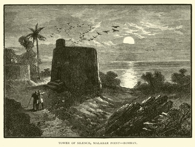 A csend tornya, Malabar Point, Bombay alkotó: American School