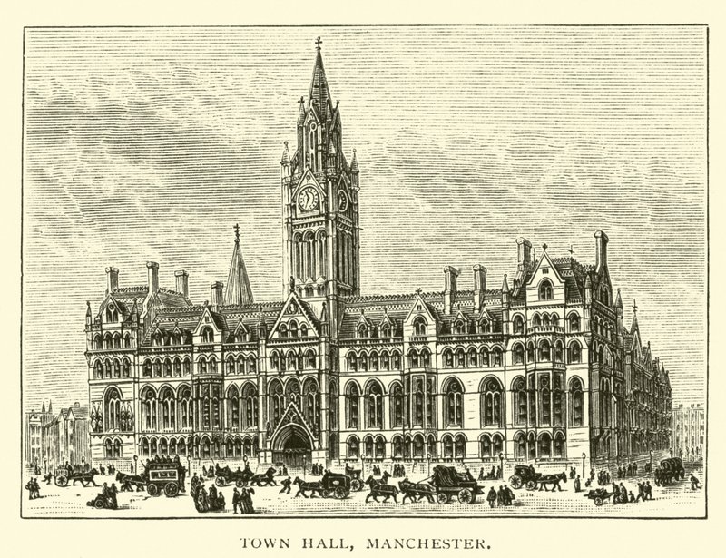 Városháza, Manchester alkotó: American School