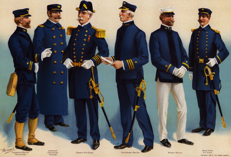 Amerikai haditengerészet, egyenruha alkotó: American School