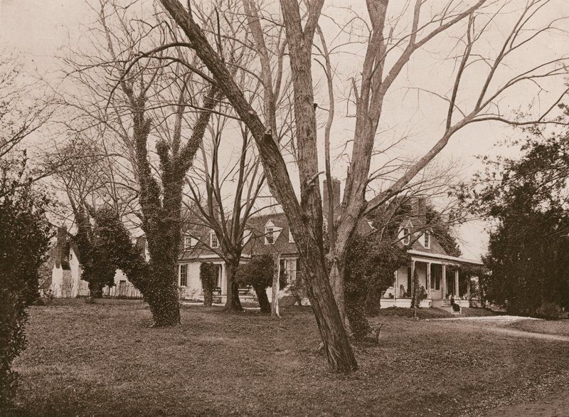 Ulysses S Grant főhadiszállása, City Point (fotónyomat) alkotó: American School