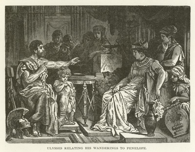 Ulysses vándorlásait Penelopével meséli el alkotó: American School