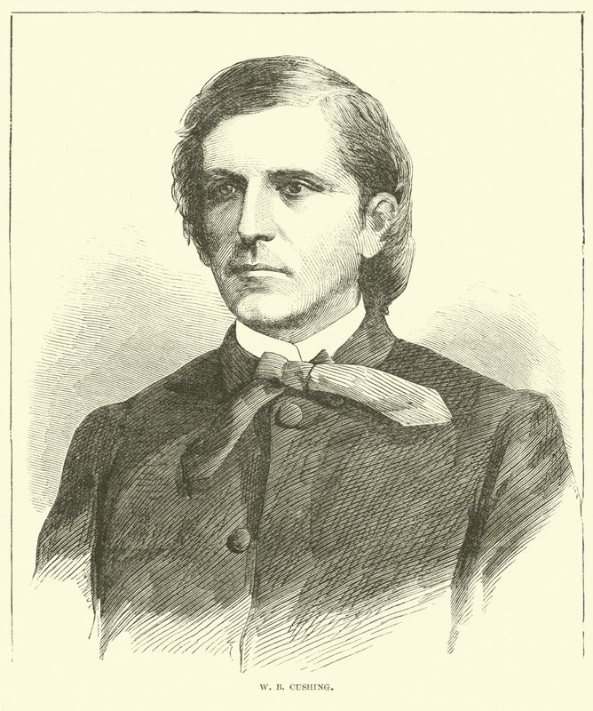 W B Cushing, 1864. október alkotó: American School