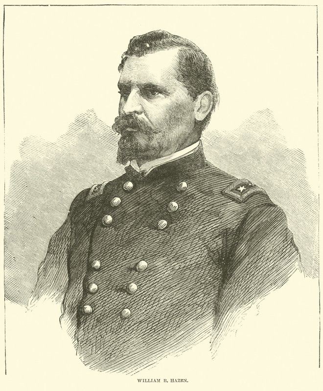 William B Hazen, 1864. december alkotó: American School