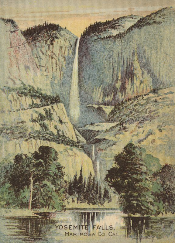 Yosemite-vízesés alkotó: American School