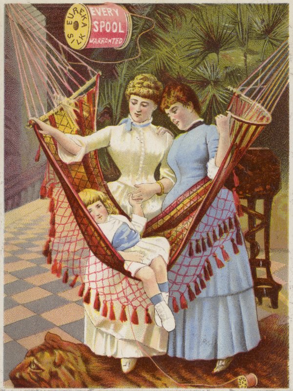 Fiatal Lány Függőágyban alkotó: American School