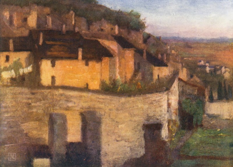 Legrégebbi Chinon (színes litográfia) alkotó: Amy B. Atkinson