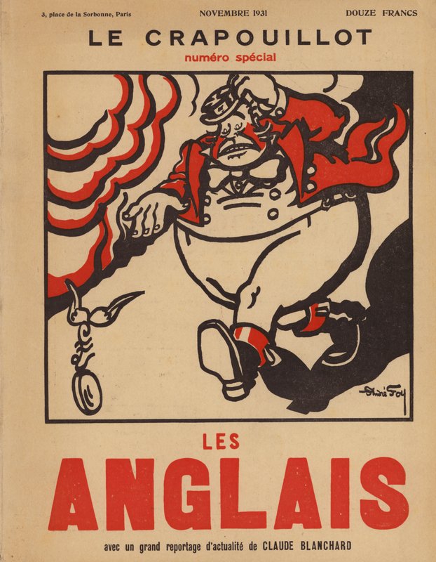 John Bull (színes litográfia) alkotó: Andre Foy