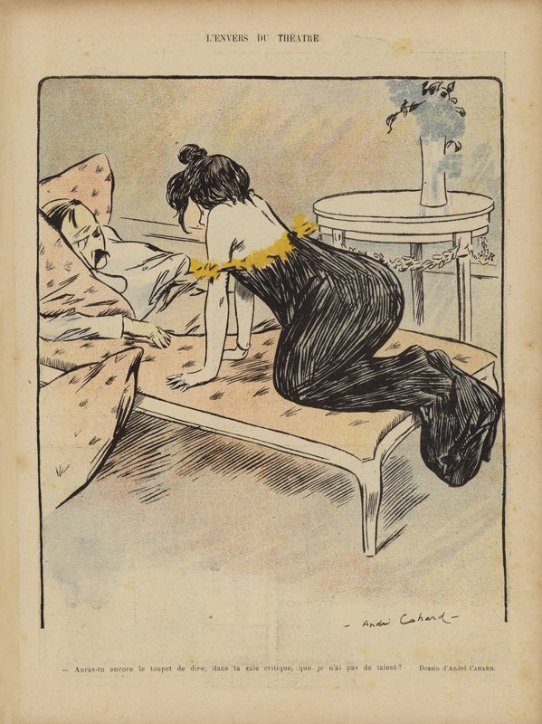 Illusztráció Le Rire alkotó: Andre Philippe Adolphe Cahard