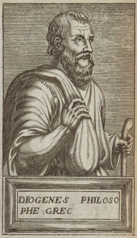 Sinope Diogenes alkotó: Andre Thevet