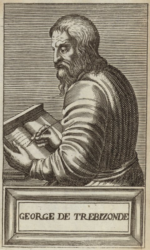 George of Trebizond alkotó: Andre Thevet
