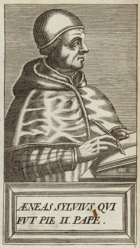 Pius pápa II alkotó: Andre Thevet