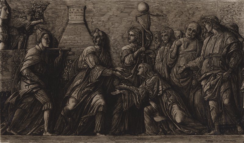 Scipio diadala alkotó: Andrea Mantegna