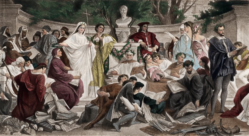 Medici aranykora (színes fotógravúr) alkotó: Andreas Johann Jacob Müller