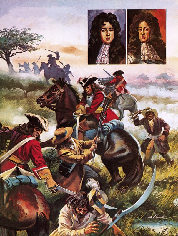 A sedgemoori csata 1685 alkotó: Andrew Howat