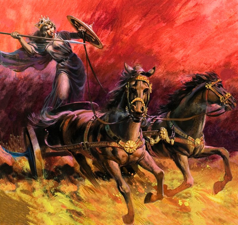 Boadicea királynő alkotó: Andrew Howat