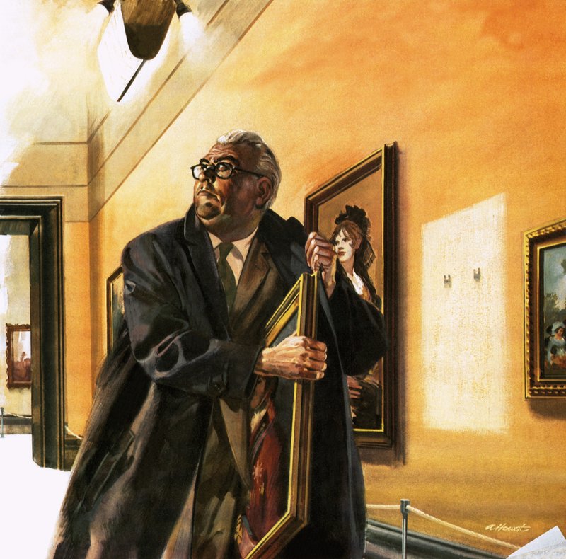 Taxisofőr ellopja Goya Wellington-portréját alkotó: Andrew Howat