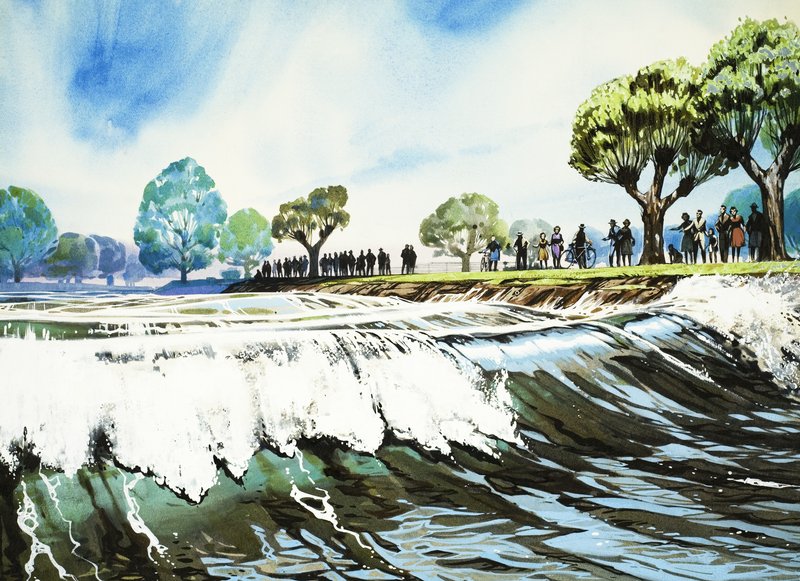 Híres folyók -- A Severn: A Severn-fúrás alkotó: Angus McBride