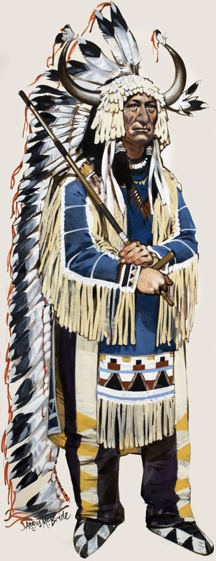 Indián törzsfőnök alkotó: Angus McBride