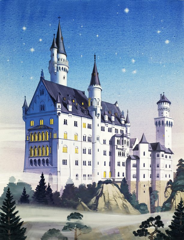 Neuschwanstein alkotó: Angus McBride