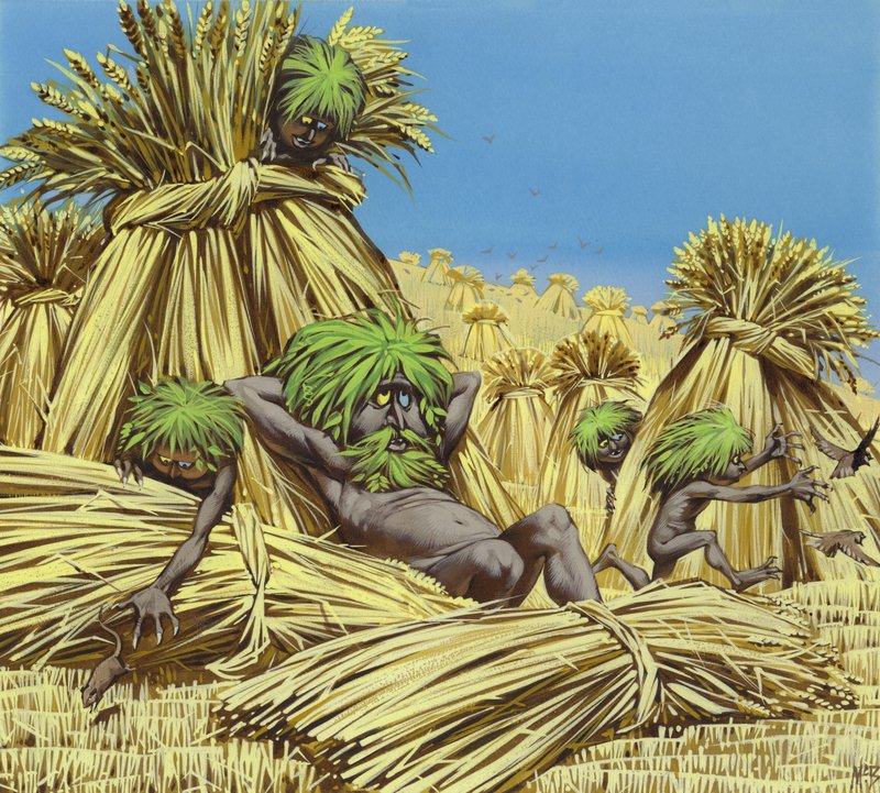 Polevik (gouache, papír) alkotó: Angus McBride