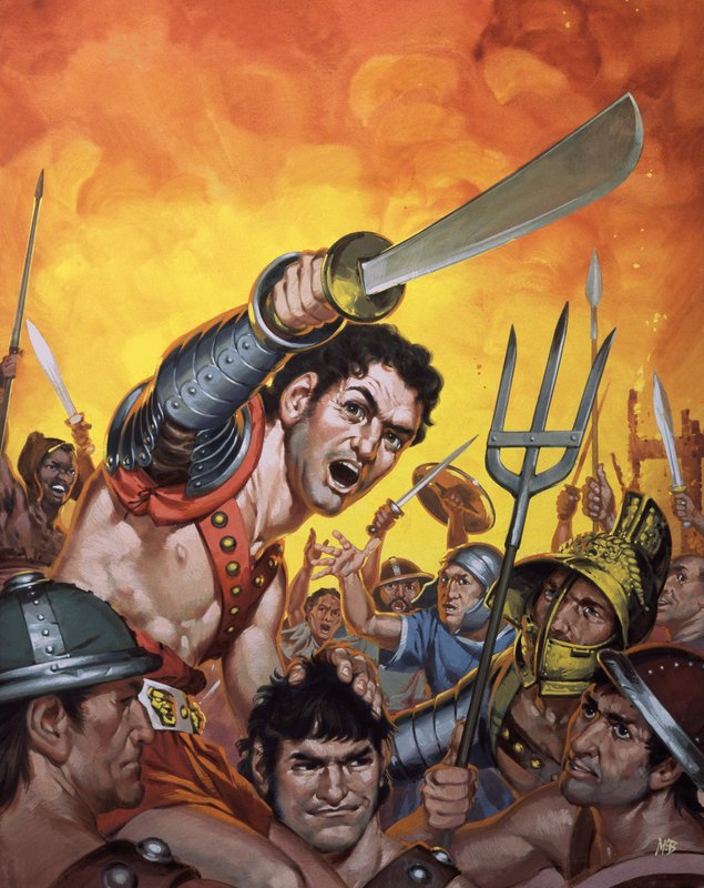 Spartacus és a rabszolgák lázadása alkotó: Angus McBride