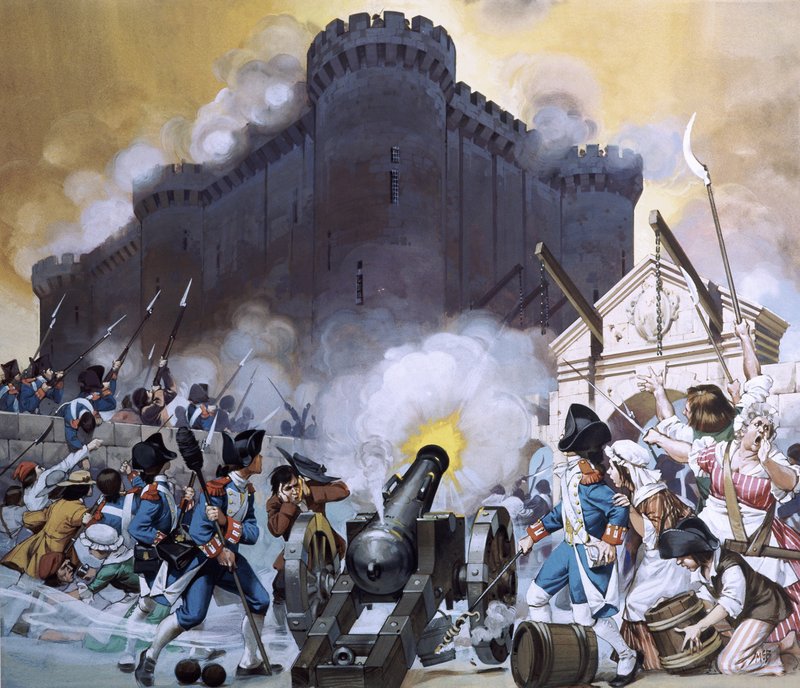 A Bastille megrohamozása alkotó: Angus McBride