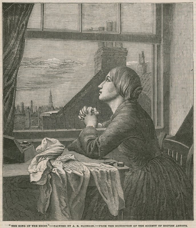 Az ing dala - A E Blunden festette (metszet) alkotó: Anna E. Blunden