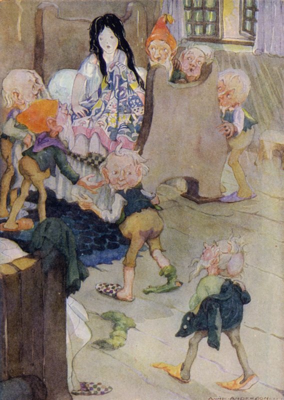 Kis hófehér (színes litó) alkotó: Anne (after) Anderson