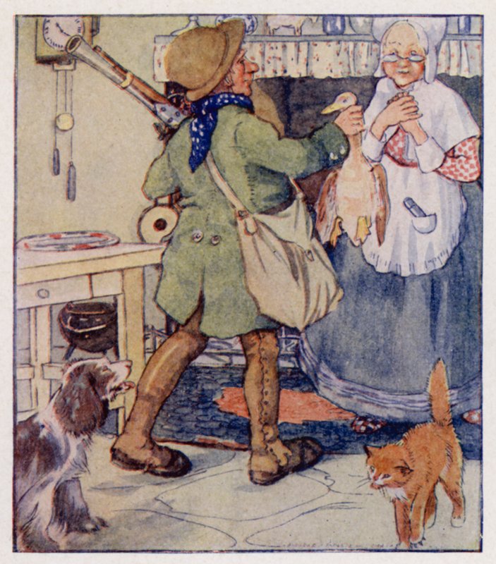 Mondóka: Volt egy kis ember (színes litó) alkotó: Anne (after) Anderson