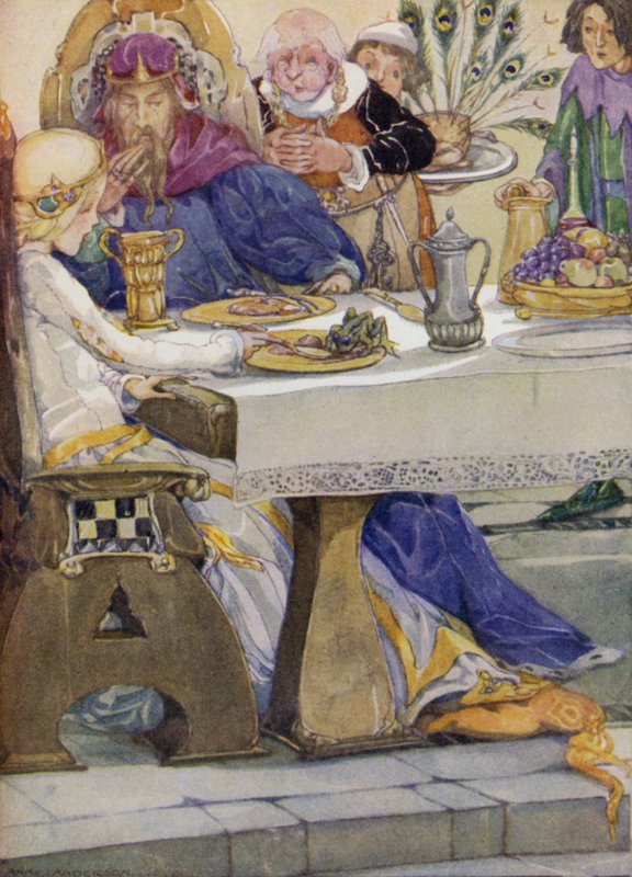 A békaherceg (színes litó) alkotó: Anne (after) Anderson