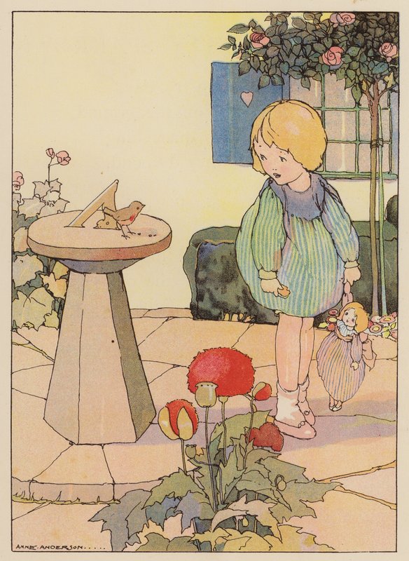 "Ki a szabója" (színes litográfia) alkotó: Anne Anderson
