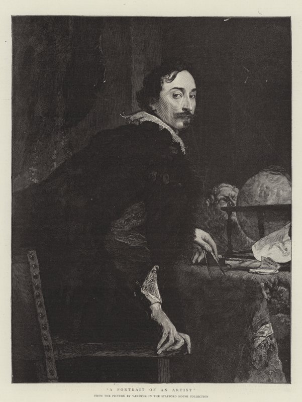 Egy művész portréja alkotó: Anthony van Dyck