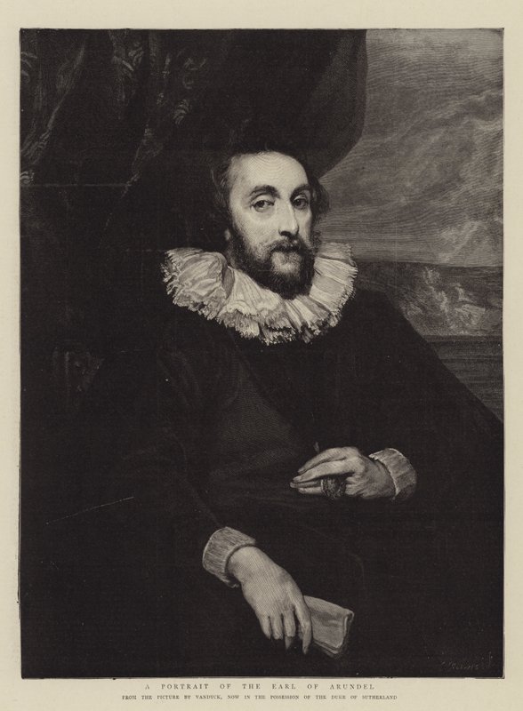 Arundel gróf portréja alkotó: Anthony van Dyck