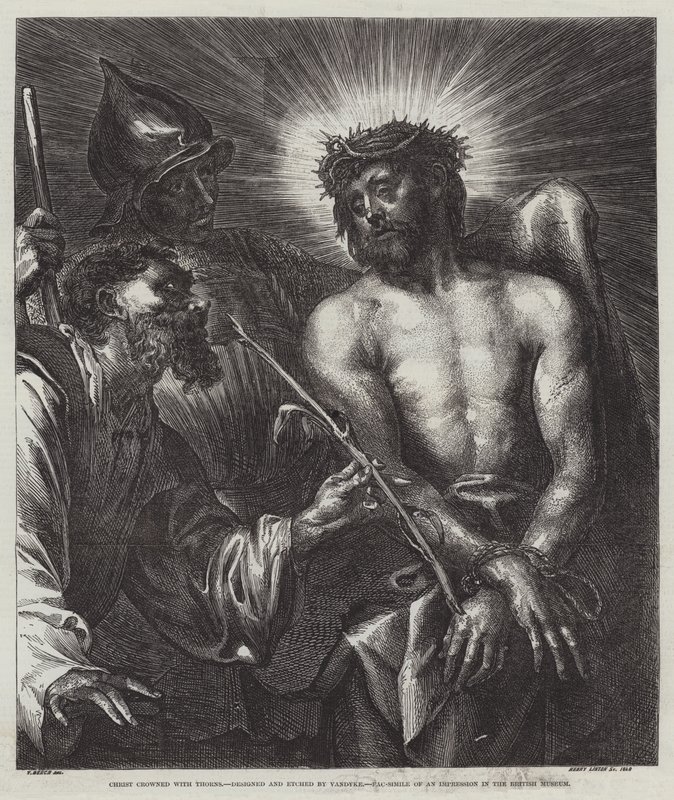 Krisztust tövissel koronázták meg alkotó: Anthony van Dyck