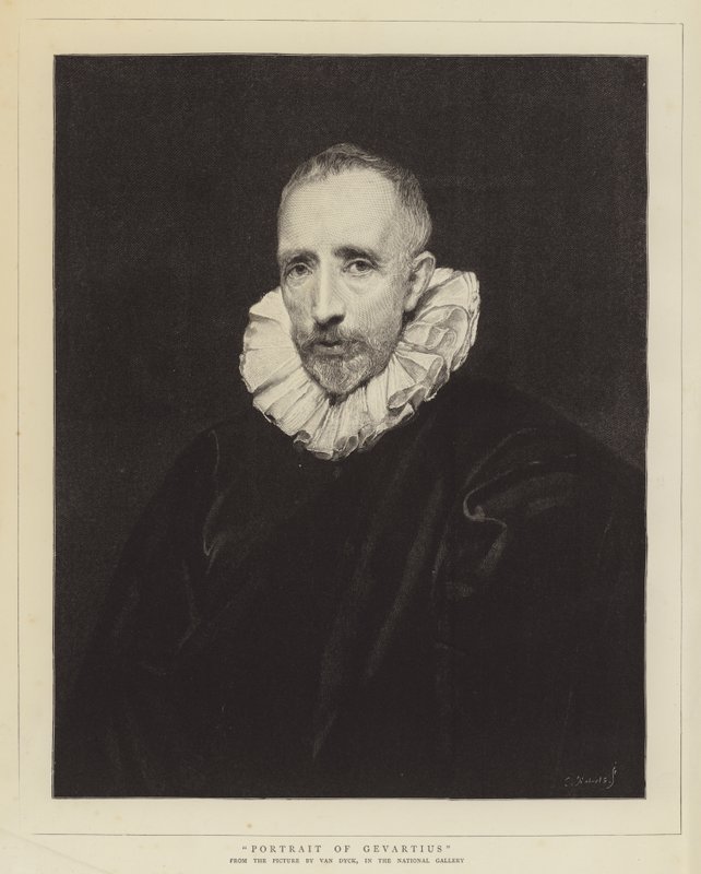 Gevartius portréja alkotó: Anthony van Dyck