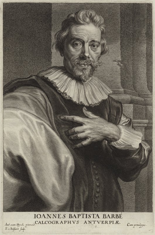 Jean-Baptiste Barbe portréja alkotó: Anthony van Dyck
