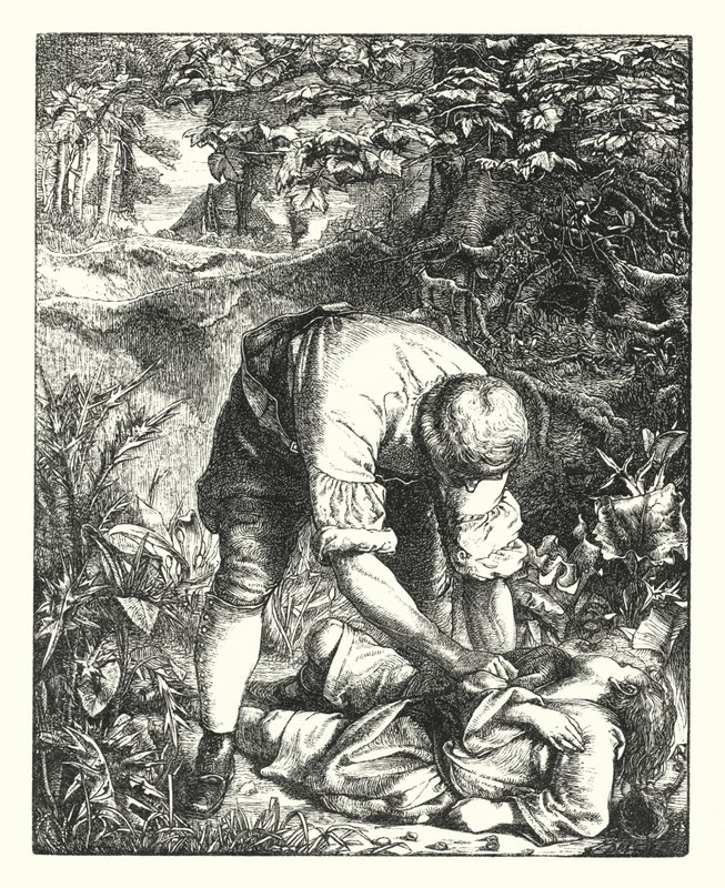 Az élet utazása (metszet) alkotó: Anthony Frederick Augustus (after) Sandys