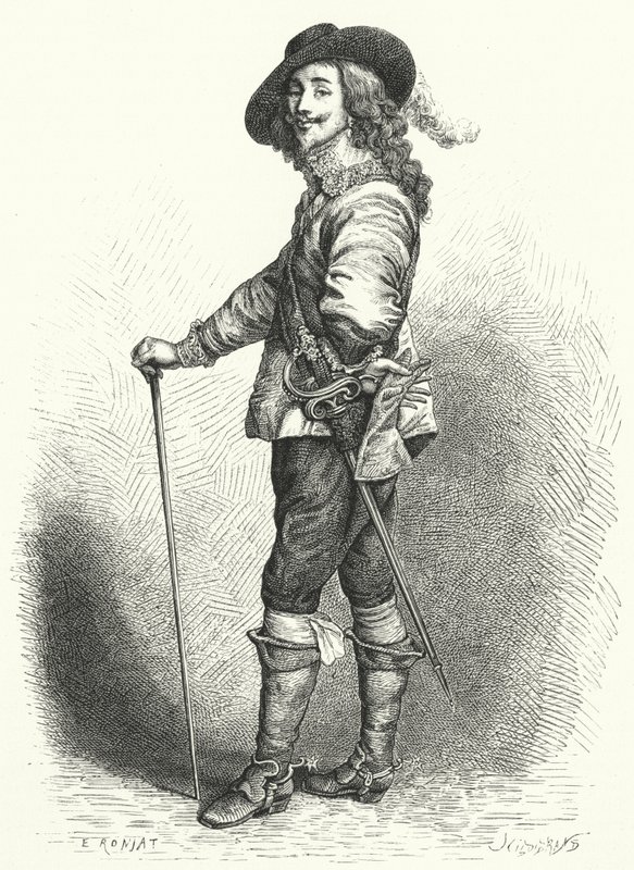 I. Károly, Anglia, Skócia és Írország királya (metszet) alkotó: Anthony van (after) Dyck