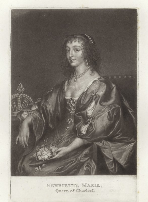 Henrietta Mária alkotó: Anthony van Dyck