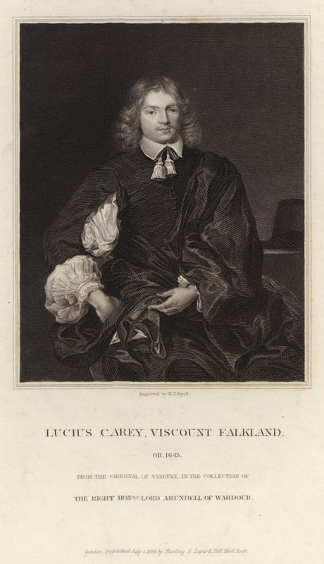 Lucius Carey, Falkland vikomt, szül. 1643 alkotó: Anthony van Dyck