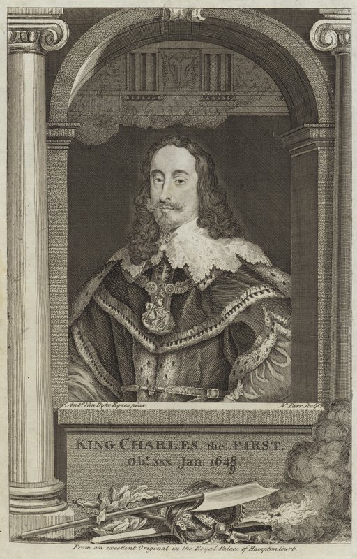 I. Károly angol portréja alkotó: Anthony van Dyck