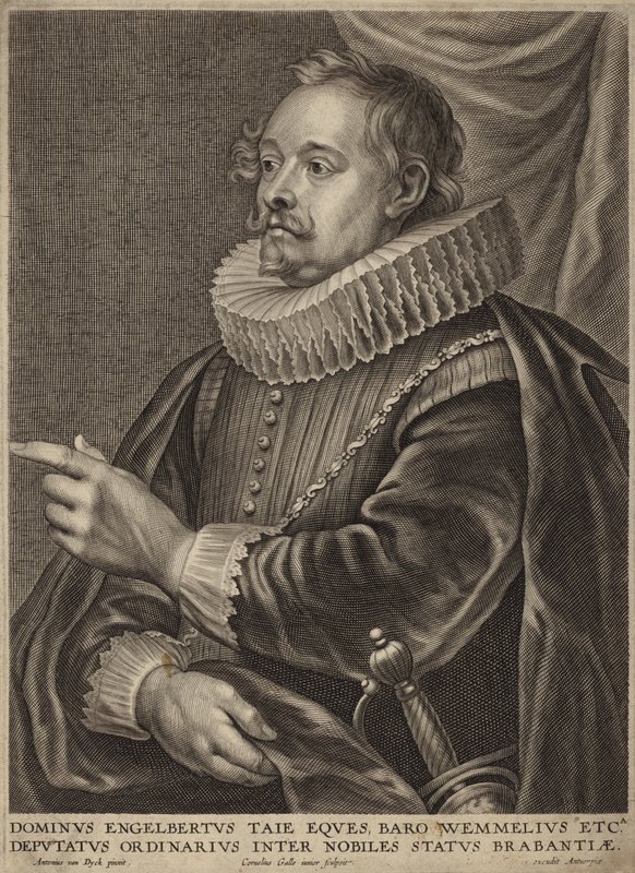 Engelbert Taye portréja alkotó: Anthony van Dyck
