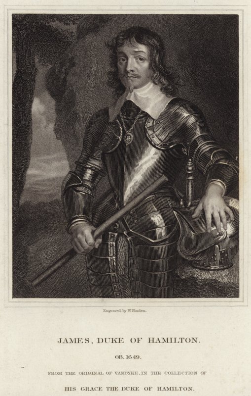 James Hamilton, Hamilton hercegének portréja alkotó: Anthony van Dyck