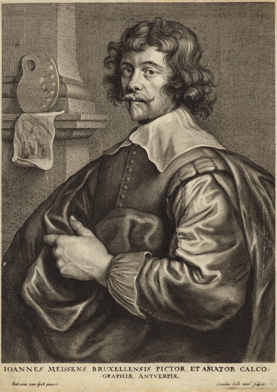 Jan Meyssens portréja alkotó: Anthony van Dyck