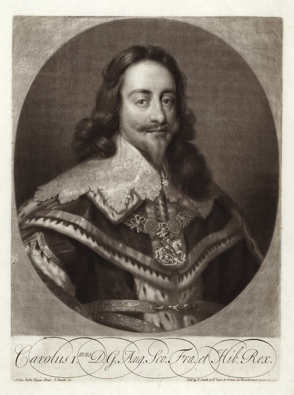 I. Károly király portréja alkotó: Anthony van Dyck