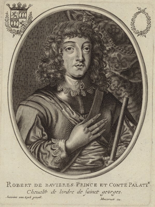 Robert de Bavieres portréja alkotó: Anthony van Dyck
