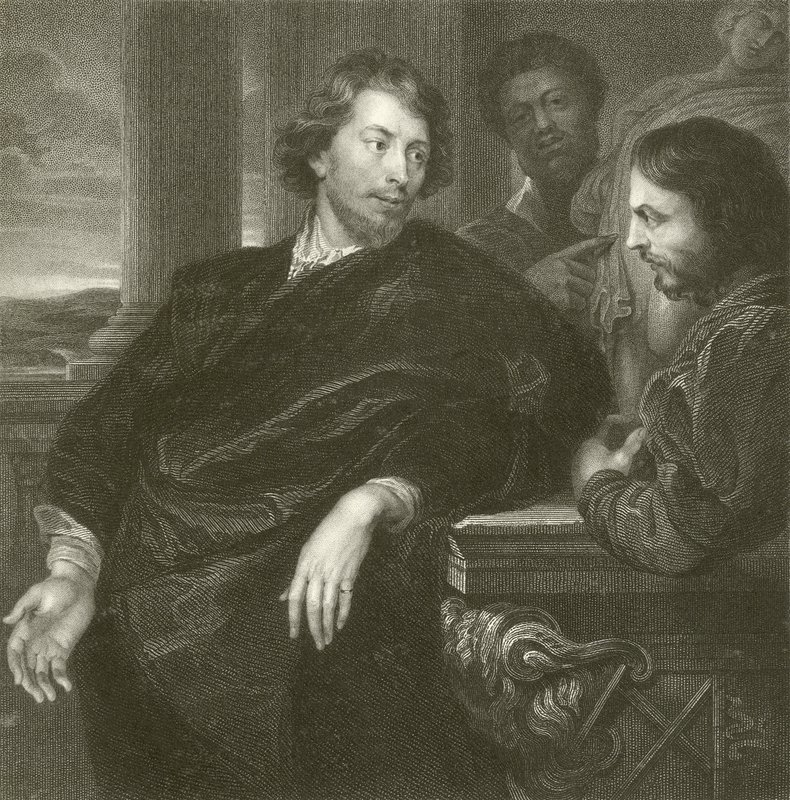Rubens portréja alkotó: Anthony van Dyck
