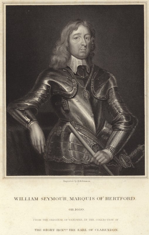 Sir William Seymour, Somerset hercegének portréja alkotó: Anthony van Dyck