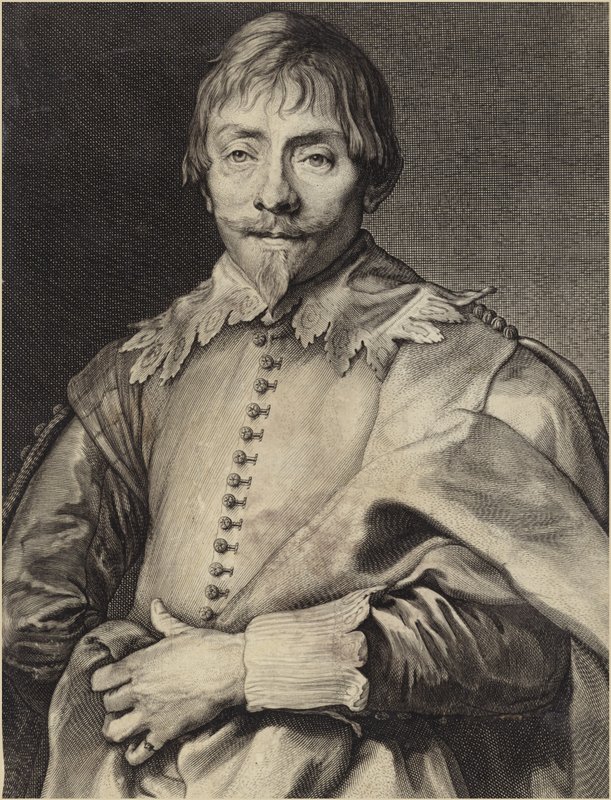 Willem Hondius portréja alkotó: Anthony van Dyck
